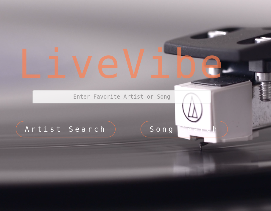 LiveVibe App